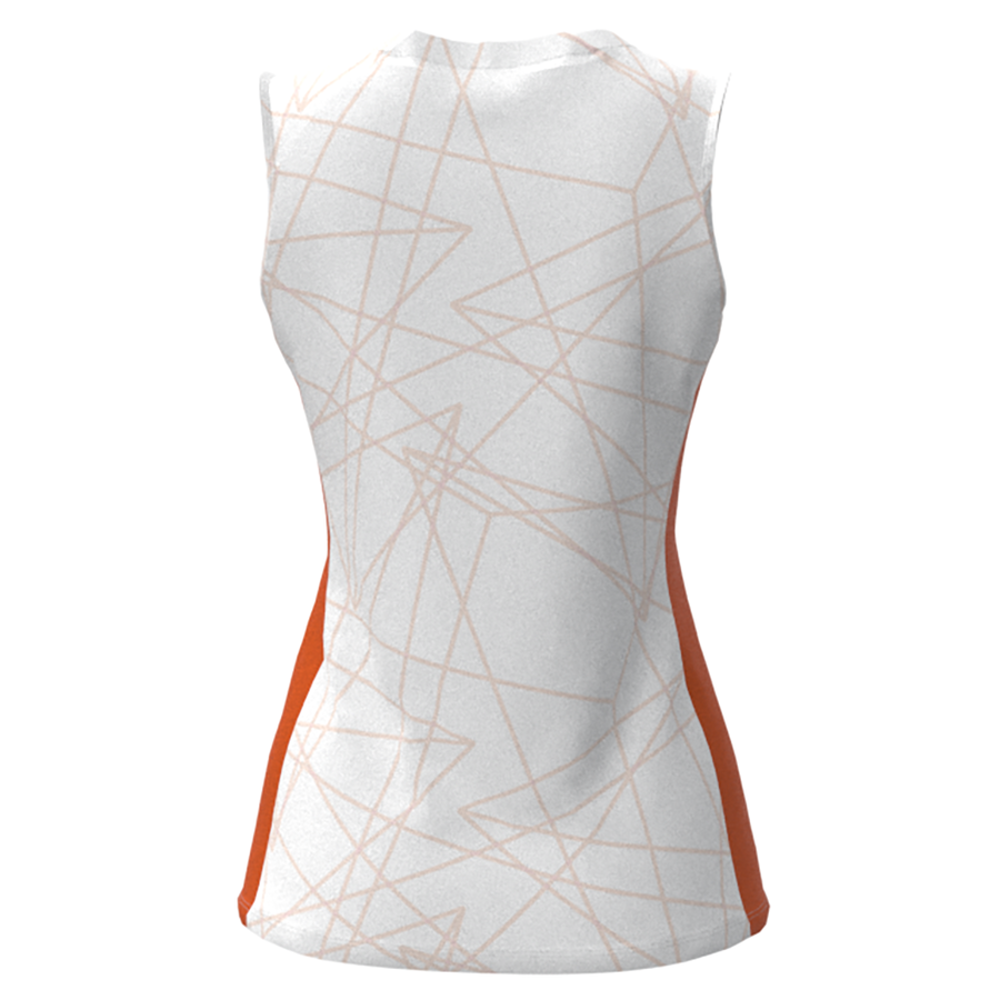 Mizuno Nevobo Volleyball Match White Shirt Women White